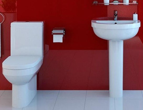 The Alpha Cloakroom Toilet & Basin Suite from VIP Bathrooms - now only 178.99 GBP!